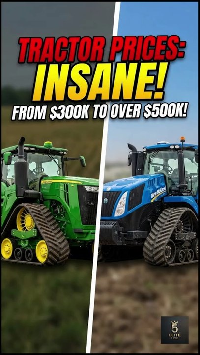 5 most expensive tractors