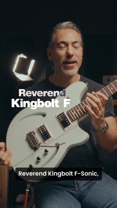I Was Completely Wrong About This Guitar! Reverend Kingbolt F-Sonic Demo
