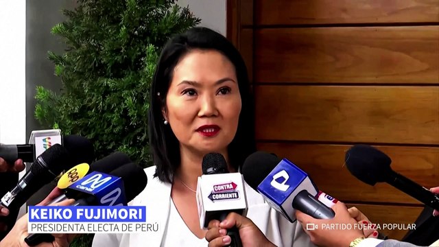 Keiko Fujimori es electa presidenta y devuelve el poder a la derecha en Perú