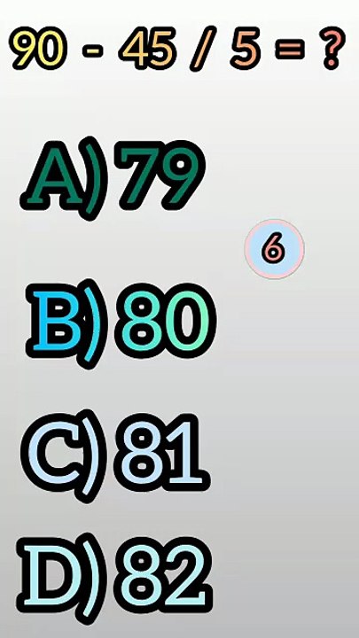 Math Master Challenge