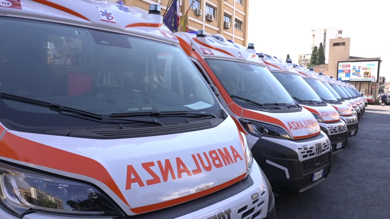Sanit?, in Sicilia nuove ambulanze per il 118