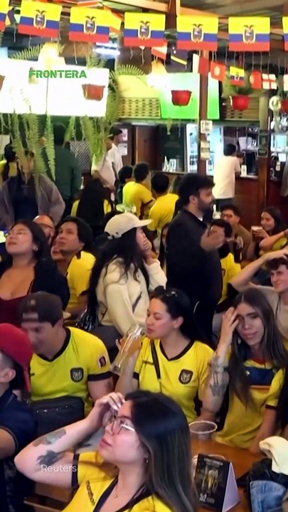 Tristeza en Ecuador tras la eliminación de su Selección ante México