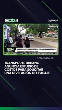 Transporte urbano anuncia estudio de costos para solicitar una nivelación del pasaje