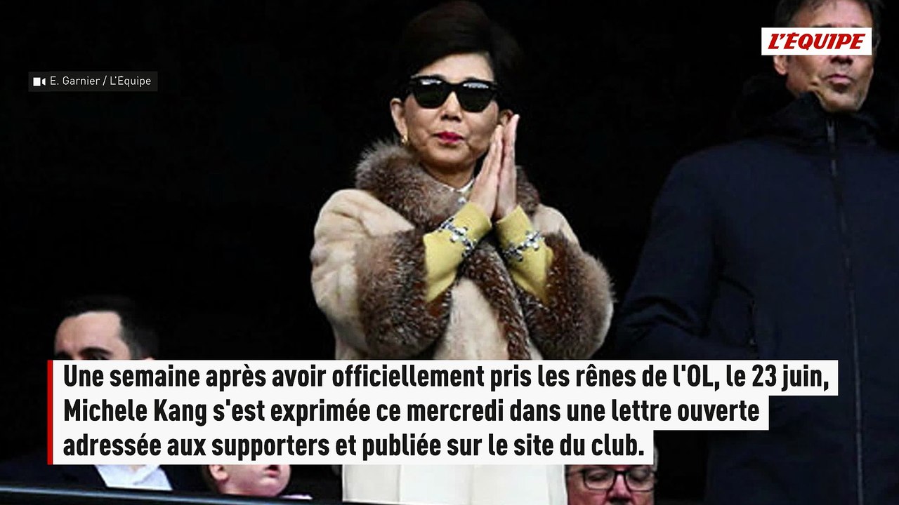 Michele Kang s'adresse aux supporters de l'OL dans une lettre - Foot - Ligue 1