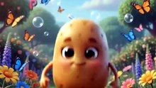 New video 🥕 Learning is more fun with cute vegetable friends_ 🌈__Can your little one say all 5 vegetable names_ 🥔🍅🥕🌽__Save this Reel and share it.mp4