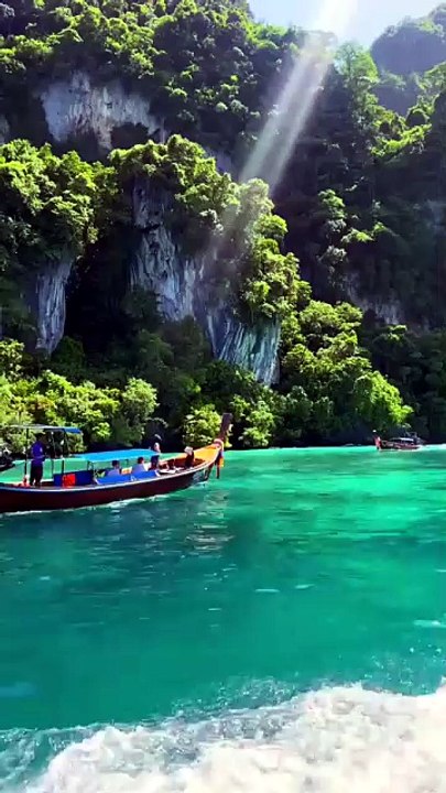 The Waters of the Phi Phi Islands Don't Look Real 😱💙 | World's Clearest Tropical Paradise