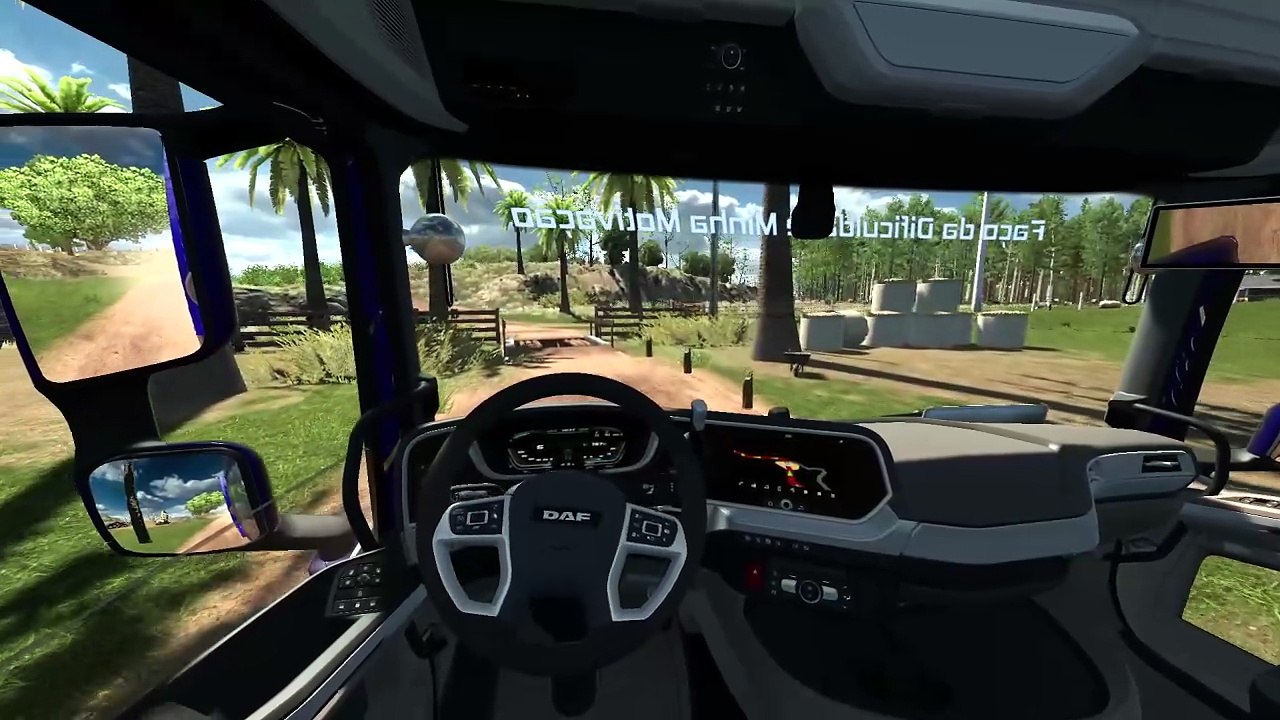 🔴Rodando no DAF carregado de  Bois | ETS2 Brasil