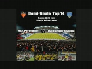 ASM Clermont Auvergne - USA Perpignan Demi-finale Top 14