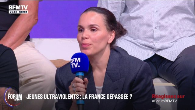 FORUM BFMTV - Mort de Louis: Des enfants de 16 ans qui commettent de tels actes doivent être jugés comme des adultes , estime Linda, cheffe d'entreprise