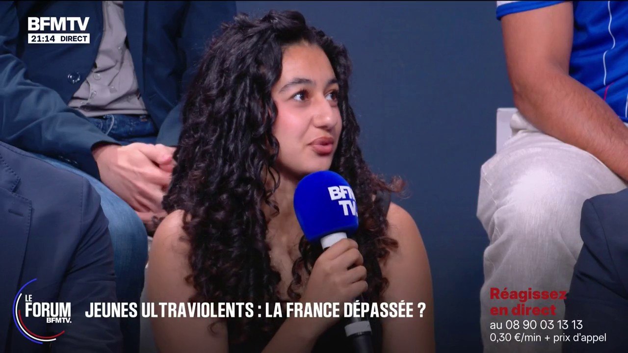 FORUM BFMTV - Mort de Louis: "Le débat n'est pas assez orienté vers l'État", explique Sofia, étudiante