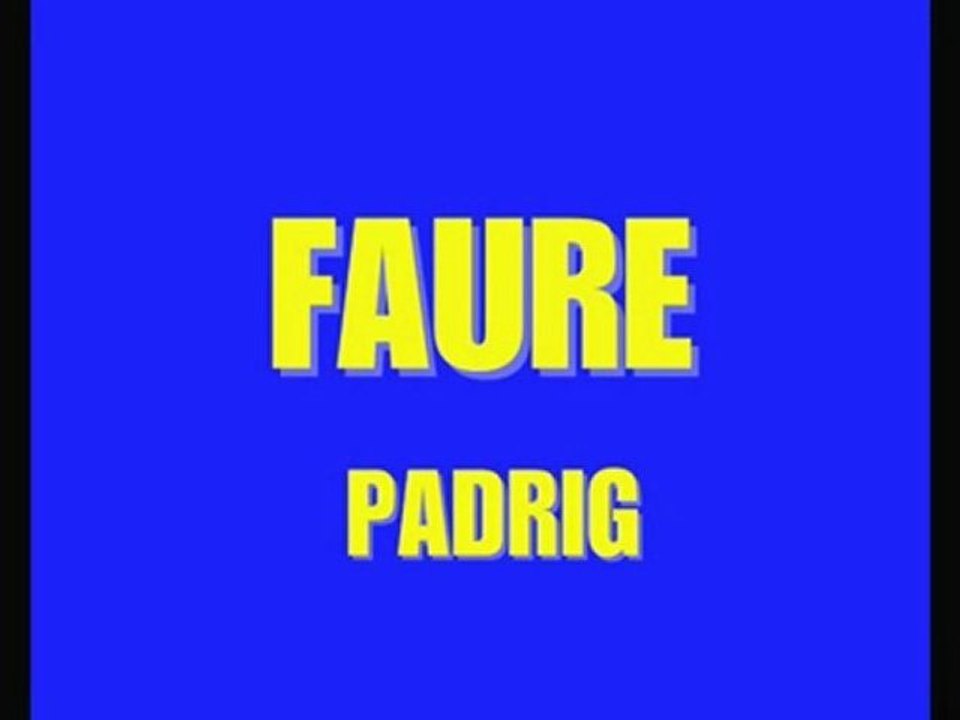 Faure Padrig