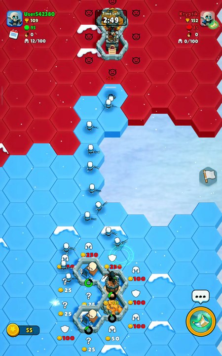 Hex Warriors | Turn Optimization & Frontline Management | No Commentary