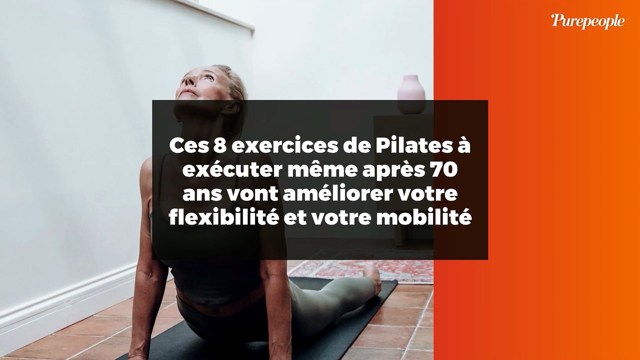 Ces 8 exercices de Pilates à exécuter même après 70 ans vont améliorer votre flexibilité et votre mobilité