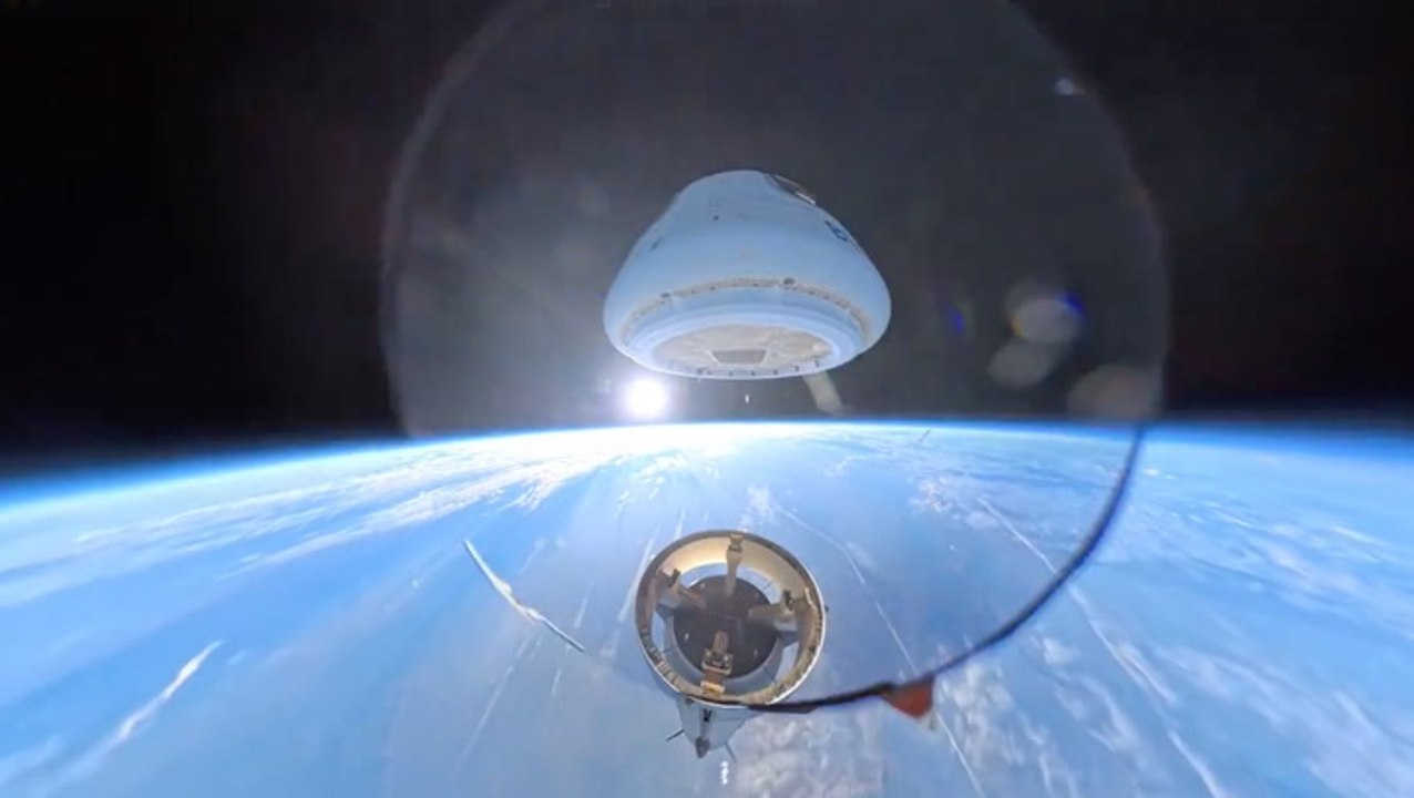 Blue Origin Deploys Amazing Free Flying Camera During New Shepard Launch