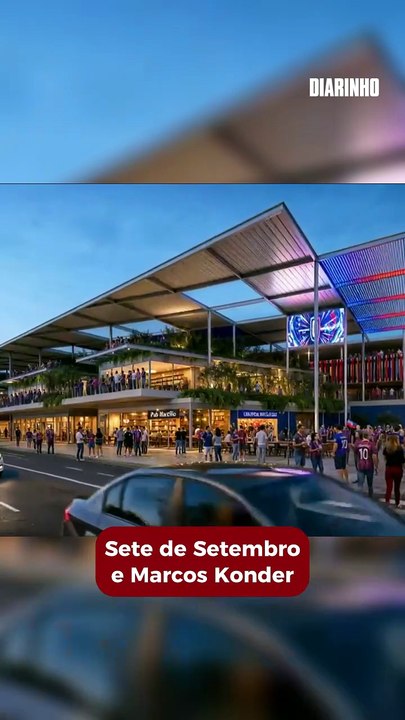 Marcílio terá estádio com quase 13 mil lugares e centros comerciais nas avenidas