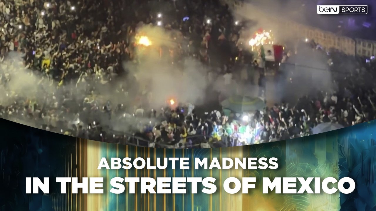 Mexico Vs Ecuador: Absolute Madness In The Streets Of Mexico | Bein Sports Usa - FULL ✅ [Eng Sub]