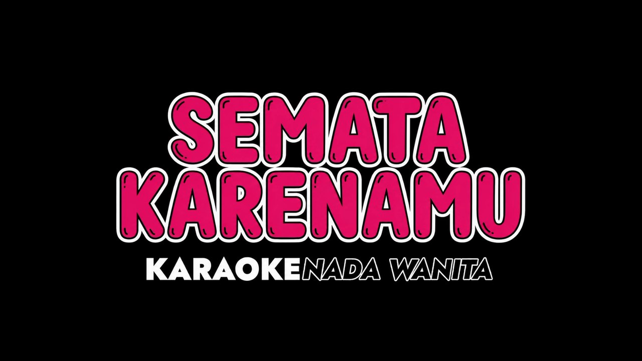 MARIO G KLAU - Karaoke Nada Wanita [ SEMATA KARENAMU ]