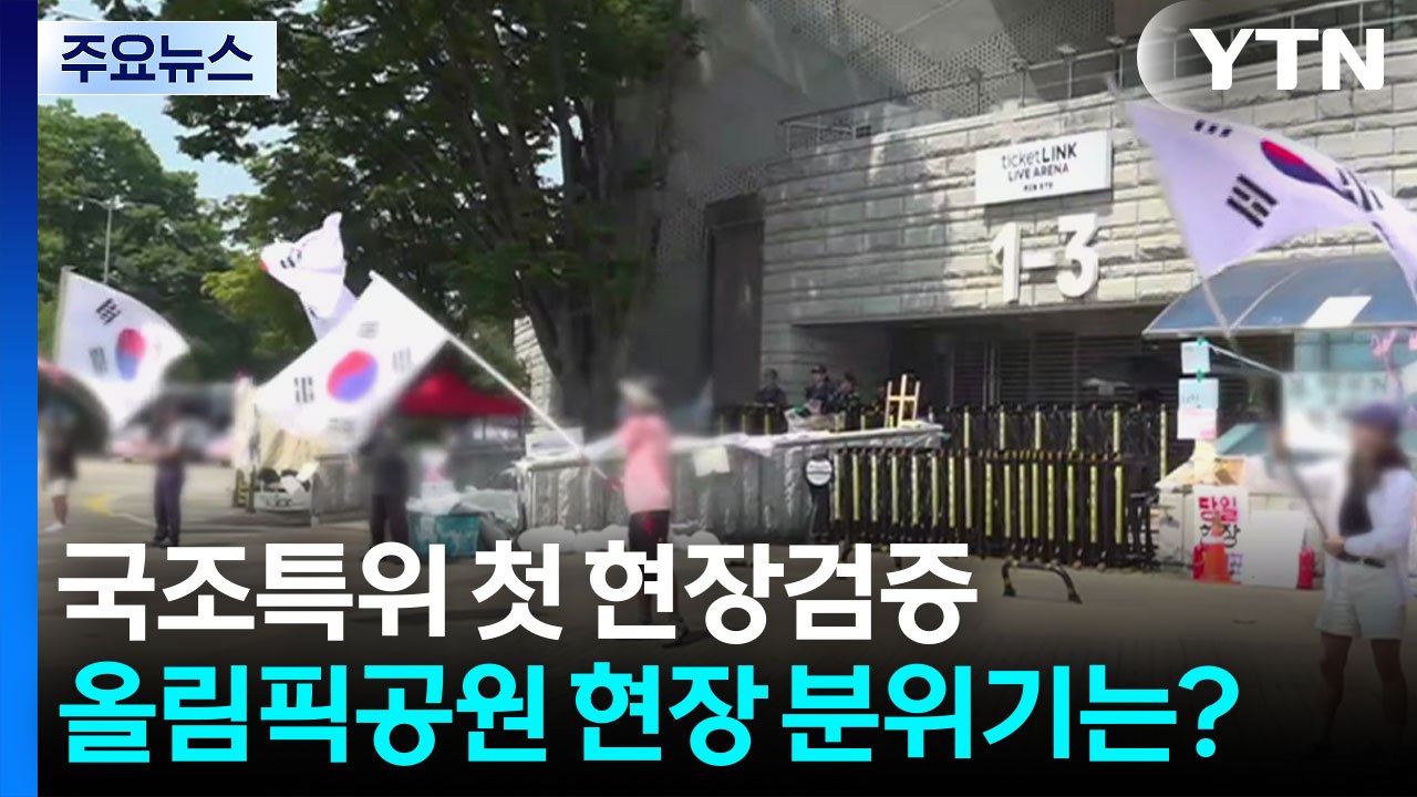 국조특위 첫 현장검증...올림픽공원 현장 분위기는 / YTN