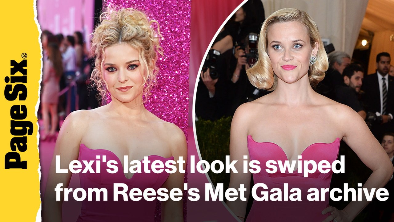Lexi Minetree's latest 'Legally Blonde' look is swiped straight from Reese Witherspoon's Met Gala archive