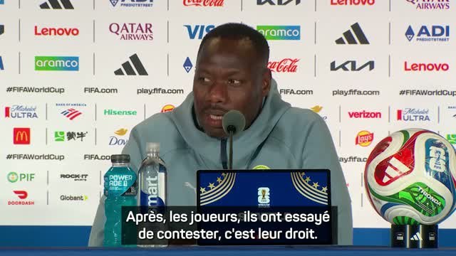 Sénégal - Thiaw : “Pour nous, il n'y avait pas penalty”