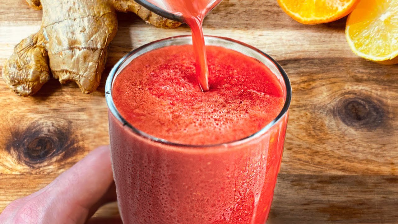 Saft, der alles auflöst, was du isst Morgens oder vor dem Schlafengehen trinken!