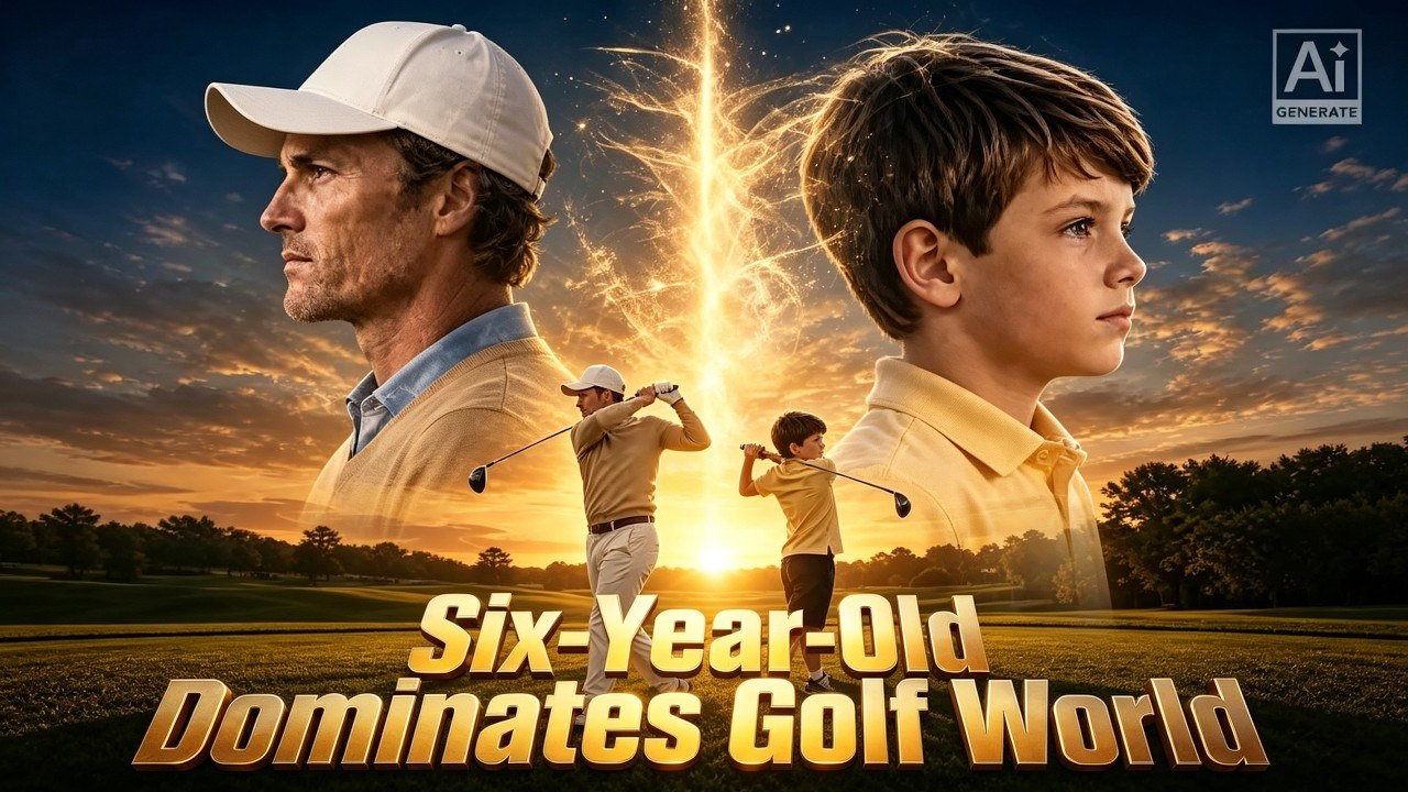 Six Year Old Dominates Golf World
