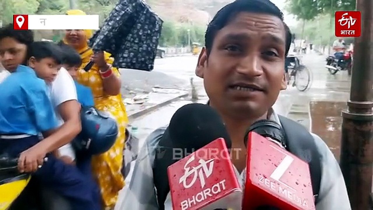 दिल्ली-एनसीआर में तेज हवाओं के साथ झमाझम बारिश से सुहाना हुआ मौसम, IMD ने जारी किया येलो अलर्ट