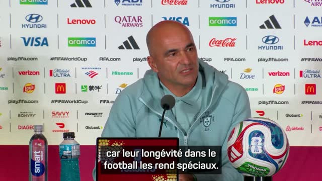 Portugal - Martinez : “Cristiano Ronaldo et Modrić, des icônes du football”