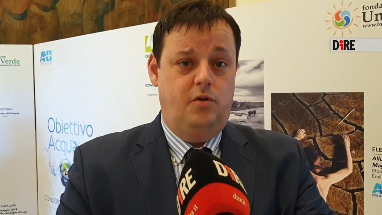 'Obiettivo Acqua', intervista a Francesco Vincenzi presidente Anbi
