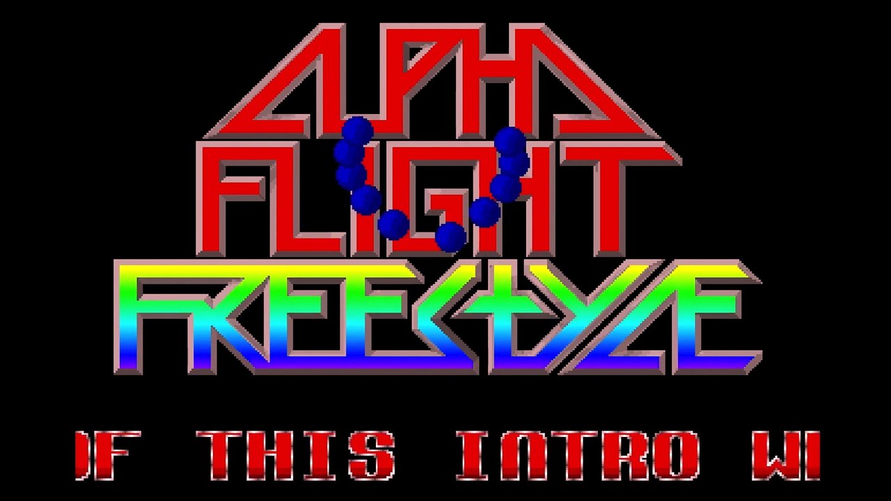 Amiga Intro New Stuff by Freestyle UK of Alpha Flight