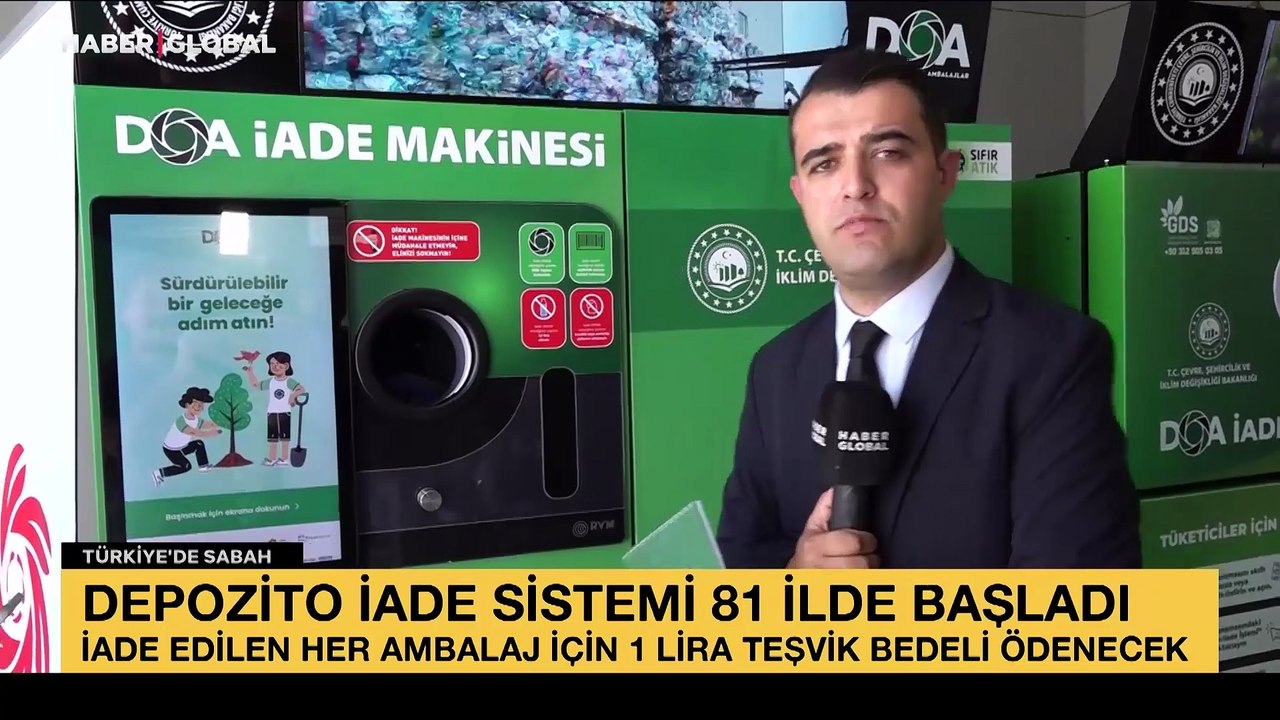Depozito iade sistemi 81 ilde başladı