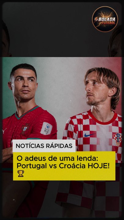 O adeus de uma  lenda portugal vs croacia hoje!