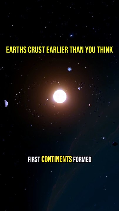 🤯 Earth's Crust: Earlier Than You Think!