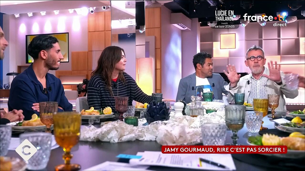 Anne-Elisabeth Lemoine le 2 juillet 2026 sur le plateau de "C à vous".