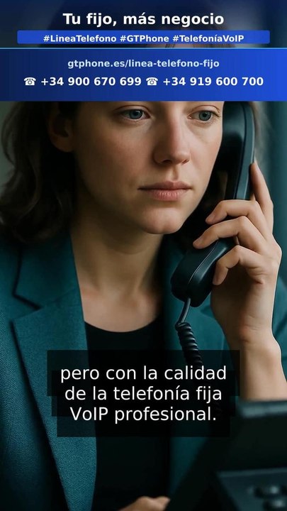 Línea fija para empresas con VoIP (en 1 minuto)
