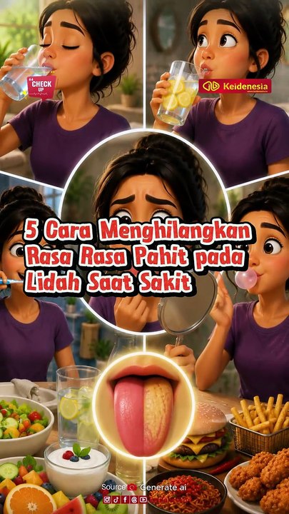 5 Cara Menghilangkan Rasa Rasa Pahit pada Lidah Saat Sakit