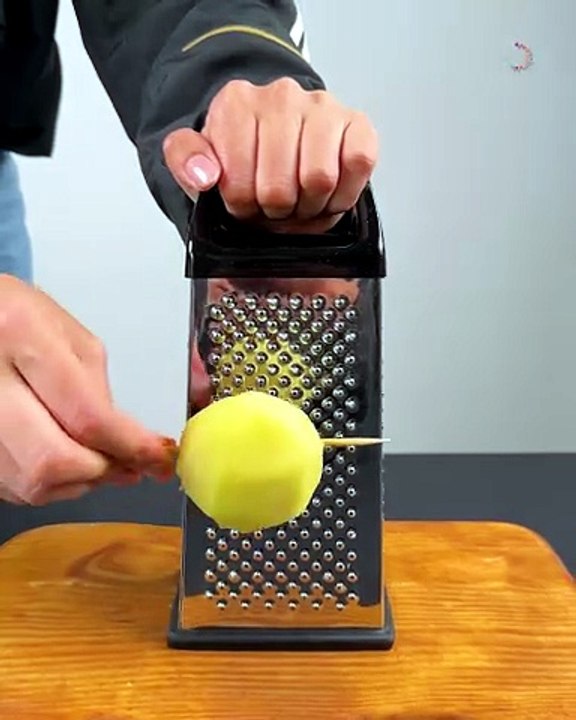 When your potato meets the perfect spin 🥔✨