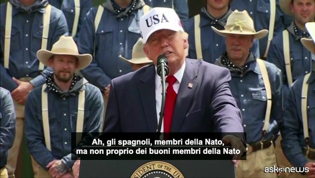 Usa, Trump: la Spagna non si sta comportando bene nella Nato
