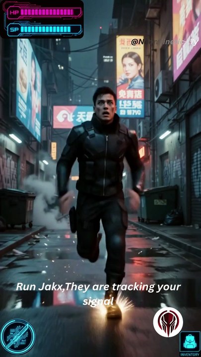 CYBERPUNK ESCAPE: Sector 7 Breach! 🦾🚨Can he escape the Drone? 🕷️💥