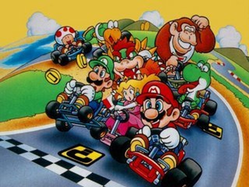 Pepsi présente : Super Mario Kart (SNES)