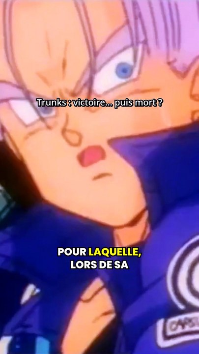 Trunks du film Broly _ son voyage, sa victoire puis sa mort (théorie)