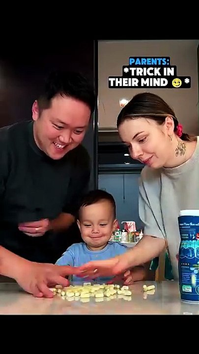 Their kid refused his medicine. So they ate it all themselves 🥺❤️