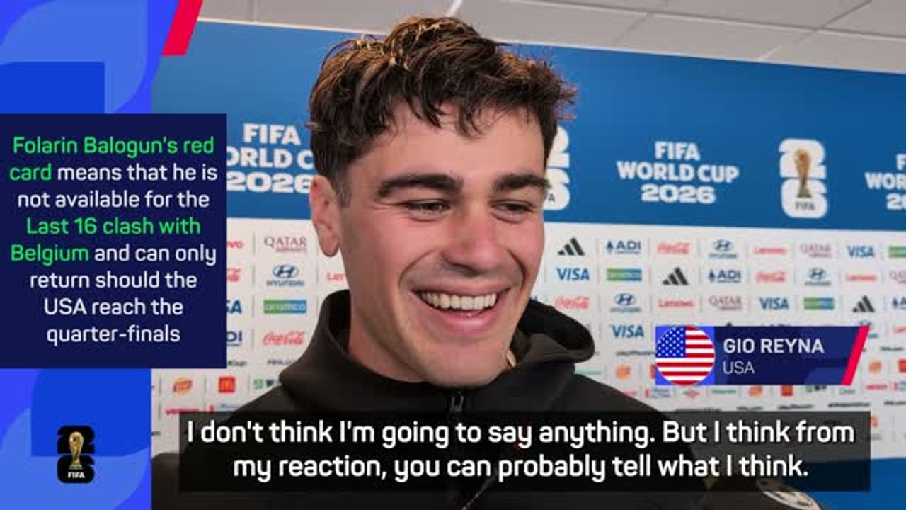 USA 'bummed' by Balogun's red