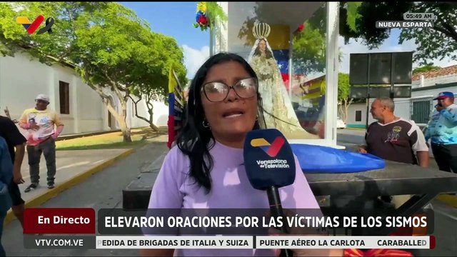 Nueva Esparta | Gran caravana de fe elevó oraciones por las víctimas de las actividades sísmicas