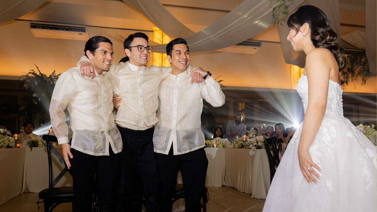 Groomsmen Lift Groom From Wheelchair For Emotional First Dance With Bride | Happily TV