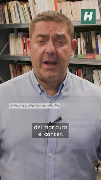 El bulo sobre el agua del mar y el cáncer