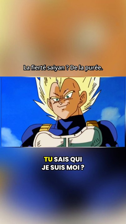 Saiyan pride is just puree