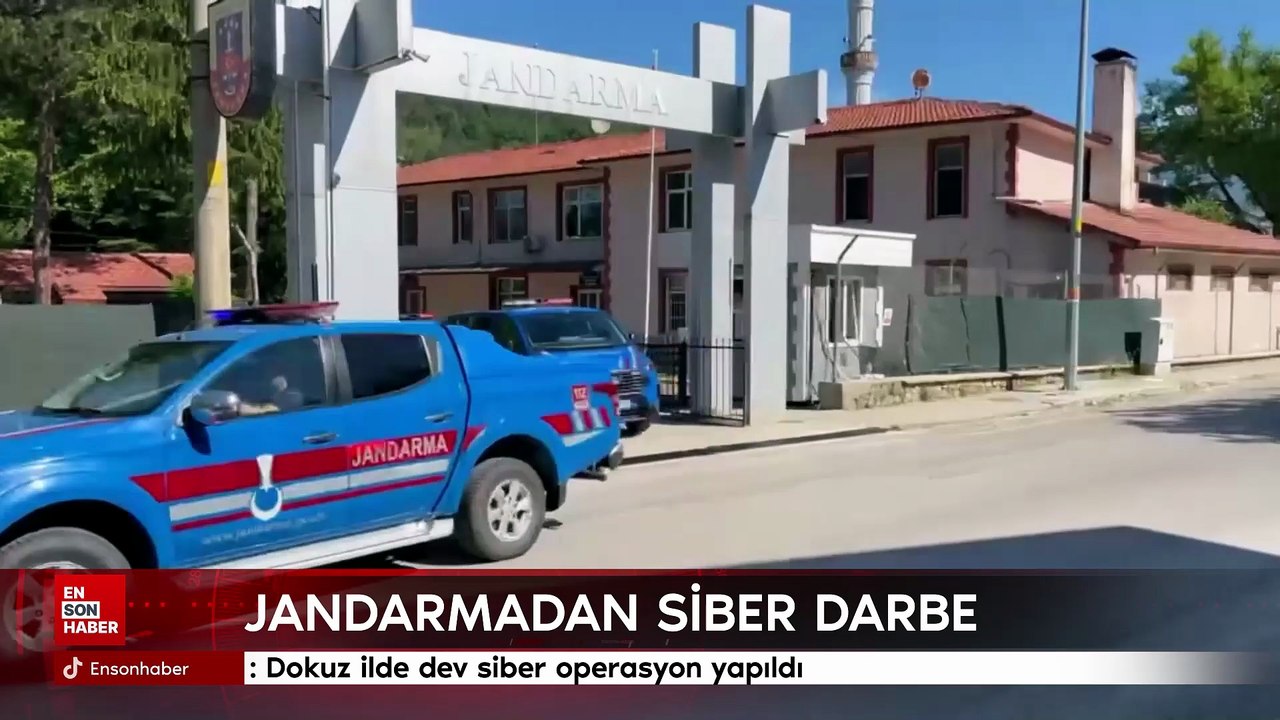 Dokuz ilde dev siber operasyon yapıldı