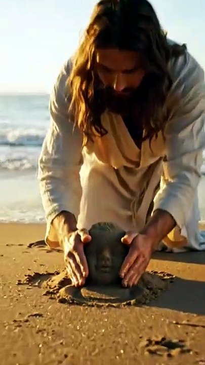 Jesus Sculpted a Baby in the Sand, and the Impossible Happened