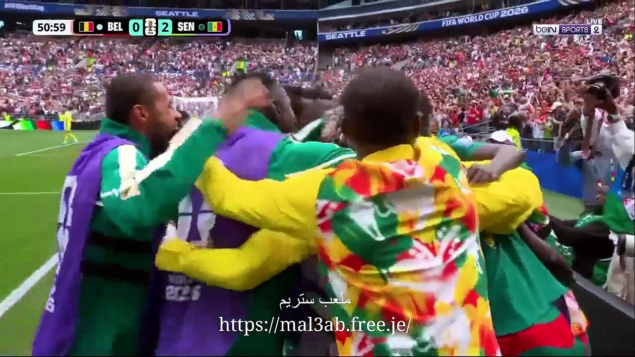 ملخص مباراة بلجيكا والسنغال 3-2 كأس العالم